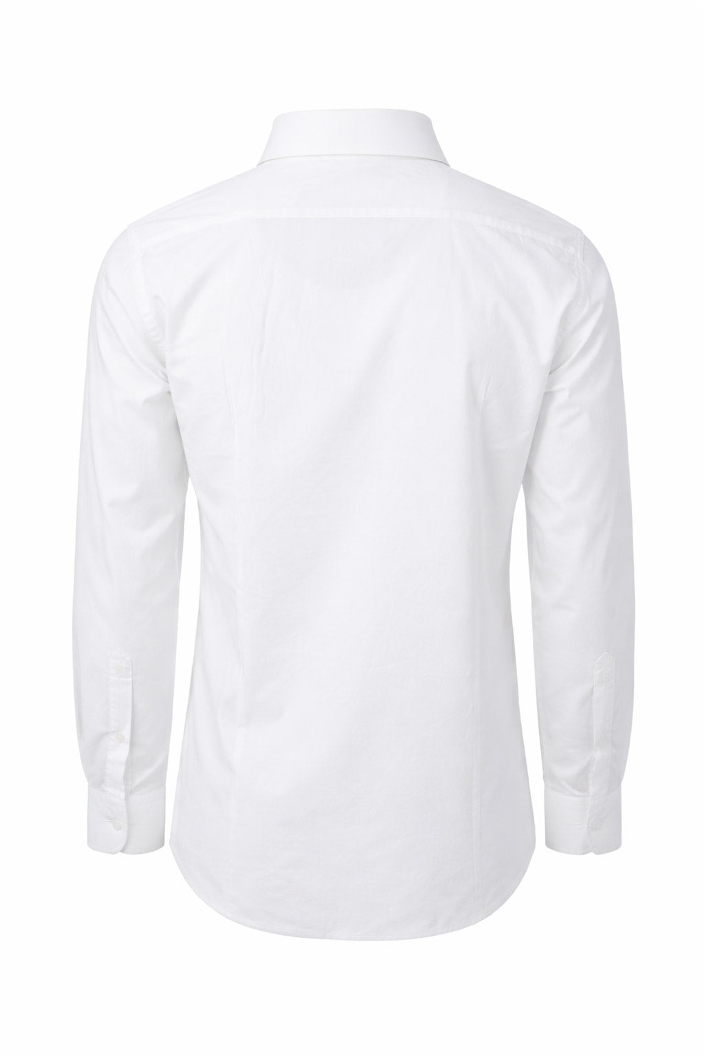 Camicia uomo cotone stretch con logo slim fit 