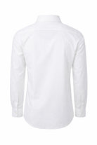 Camicia uomo cotone stretch con logo slim fit 