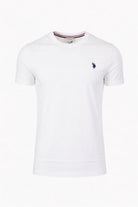 T-Shirt Uomo Cotone con logo ricamato 