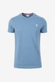 T-Shirt Uomo Cotone con logo ricamato