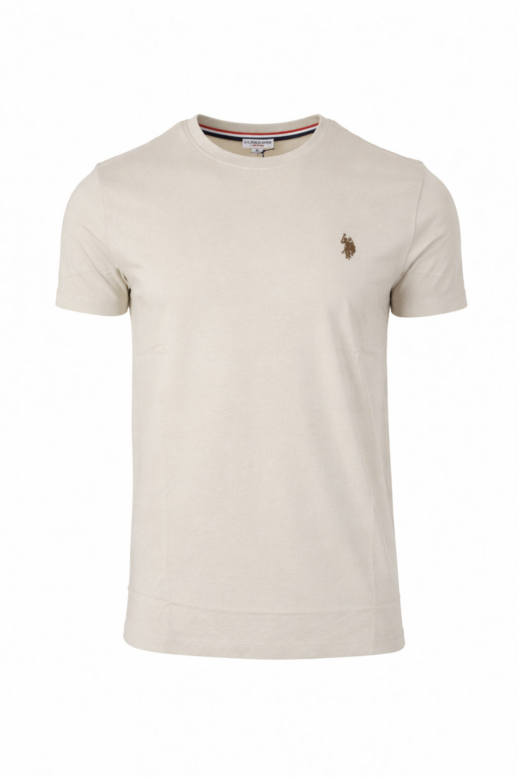 T-Shirt Uomo Cotone con logo ricamato 