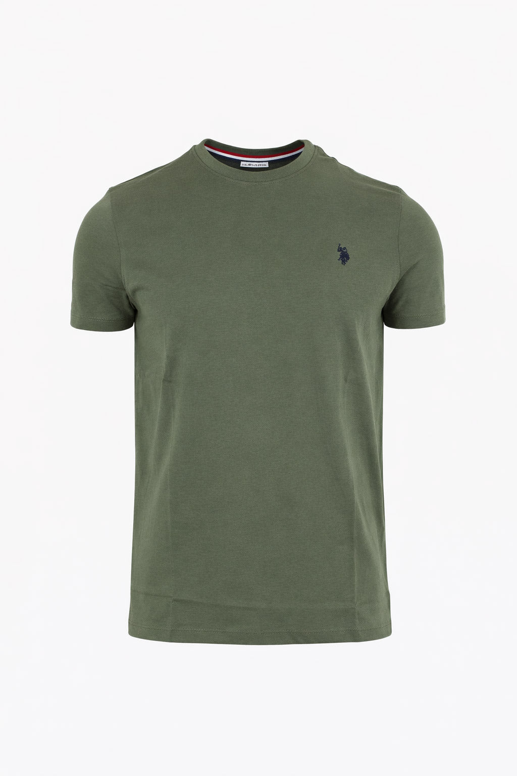 T-Shirt Uomo Cotone con logo ricamato 