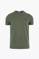 T-Shirt Uomo Cotone con logo ricamato 