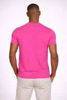 T-Shirt Uomo Cotone con logo ricamato 