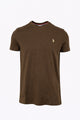 T-Shirt Uomo Cotone con logo ricamato