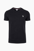 T-Shirt Uomo Cotone con logo ricamato 