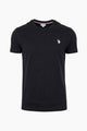 T-Shirt Uomo Cotone con logo ricamato