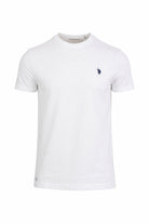 T-shirt uomo in cotone piquet con logo 