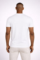T-shirt uomo in cotone piquet con logo 