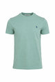 T-shirt uomo in cotone piquet con logo