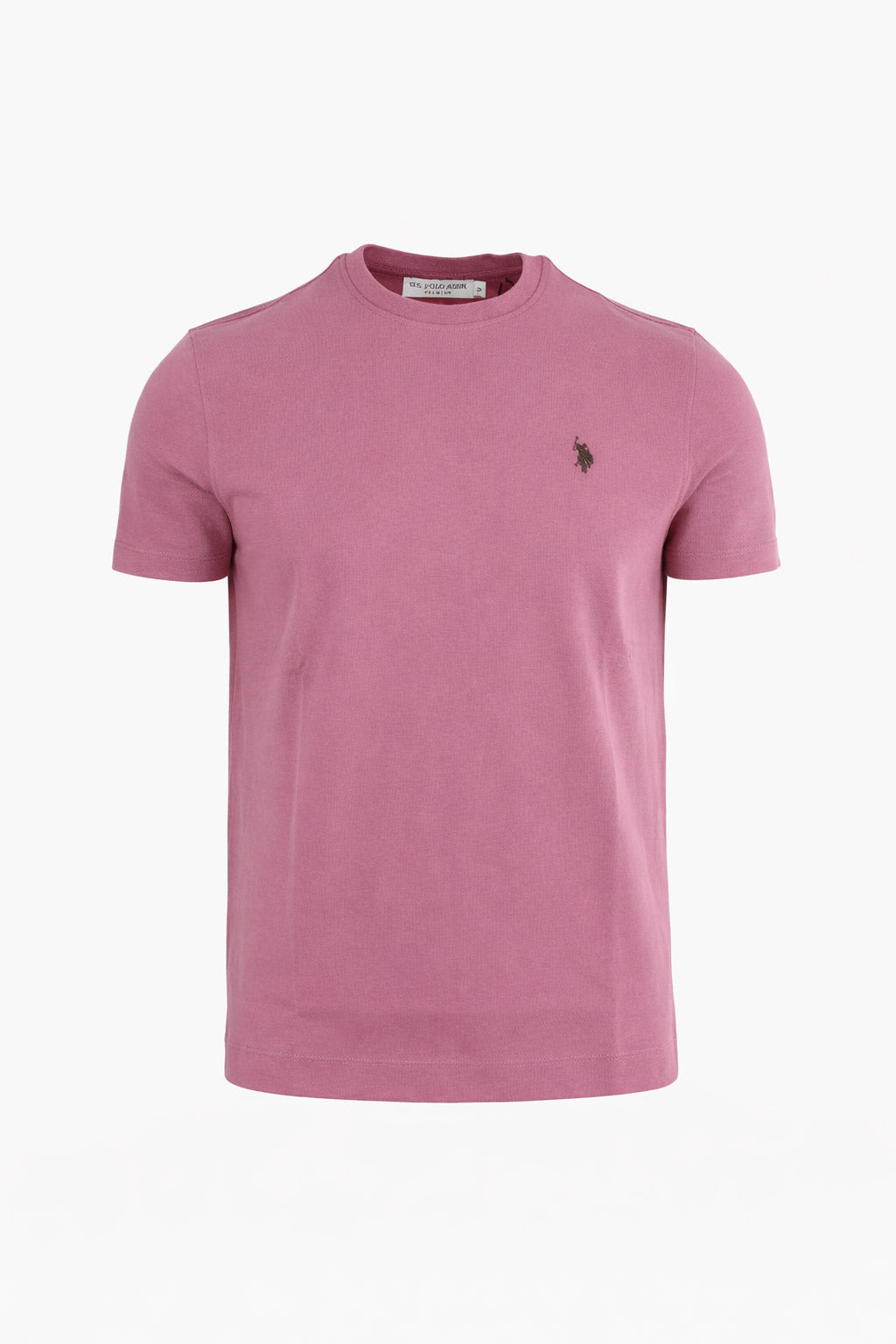 T-shirt uomo in cotone piquet con logo 