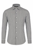 Camicia Uomo a Righe in Tessuto Active 