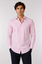 Camicia Uomo a Righe in Tessuto Active 