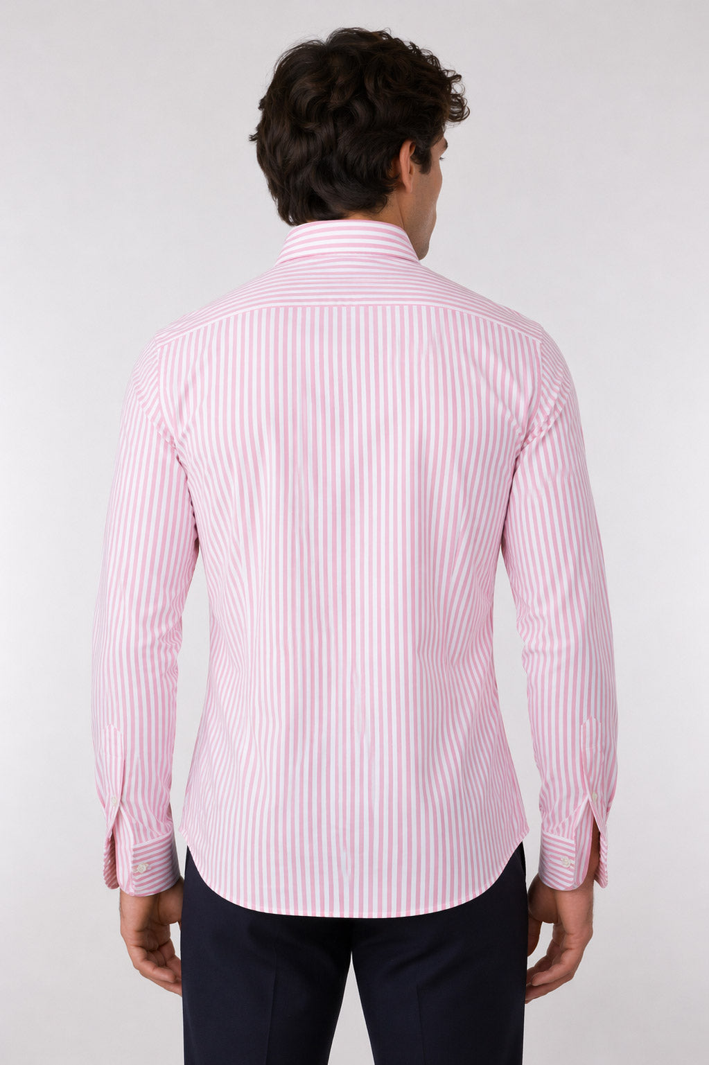 Camicia Uomo a Righe in Tessuto Active 