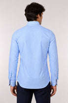 Camicia Uomo a Righe in Tessuto Active 