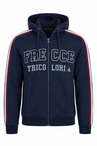 Felpa cardigan zip con cappuccio Frecce Tricolori 
