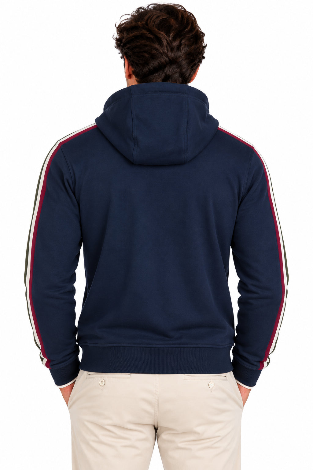 Felpa cardigan zip con cappuccio Frecce Tricolori 