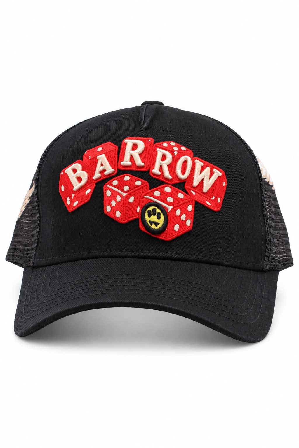 Cappellino Baseball Trucker Unisex con Visiera e Patch Ricamate 