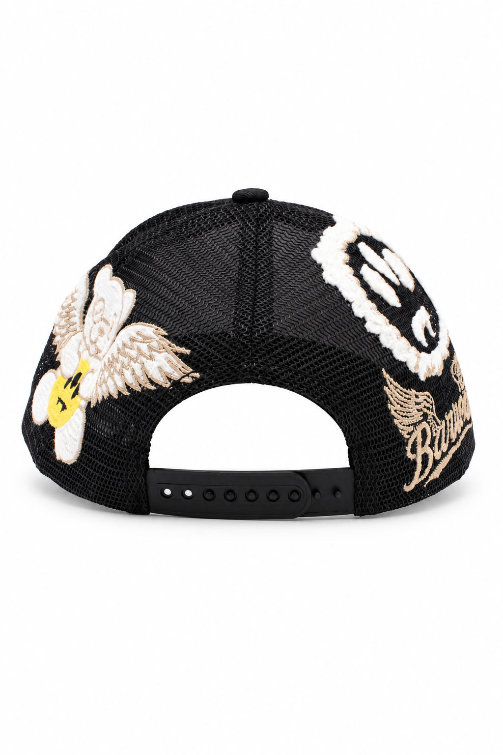 Cappellino Baseball Trucker Unisex con Visiera e Patch Ricamate 