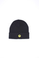 Berretto Unisex in Lana con Risvolto e Logo Smile