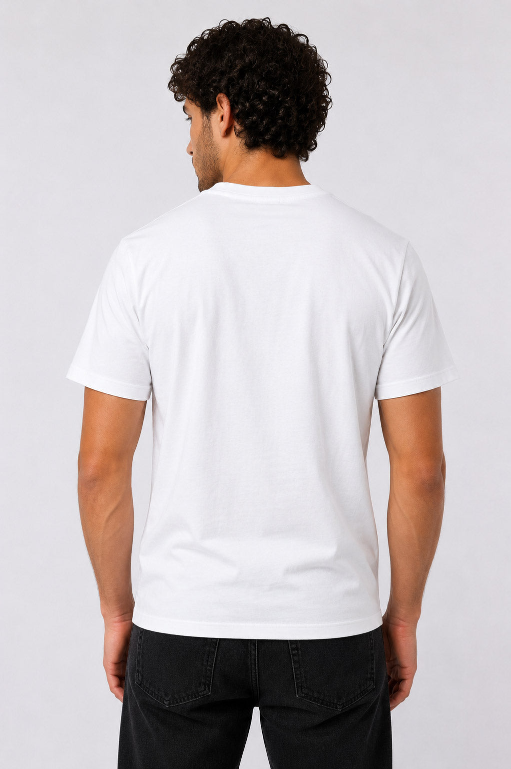 T-shirt unisex in cotone con orsetto 