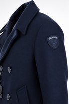 Giacca peacoat doppiopetto in misto lana CHOPIN 
