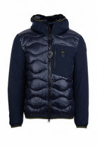 Piumino in nylon e neoprene con tasca ALBERT 