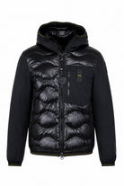 Piumino in nylon e neoprene con tasca ALBERT 