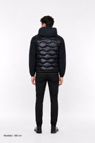 Piumino in nylon e neoprene con tasca ALBERT 