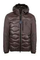 Piumino in nylon e neoprene con tasca ALBERT 
