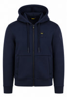 Felpa zip in neoprene con cappuccio COLBY NEOPRENE 
