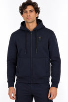 Felpa zip in neoprene con cappuccio COLBY NEOPRENE 