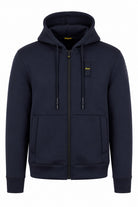 Felpa zip in neoprene con cappuccio COLBY NEOPRENE 