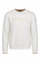 Felpa girocollo con logo lettering CROSBY 