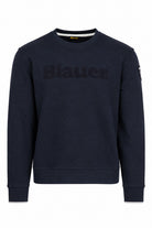 Felpa girocollo con logo lettering CROSBY 