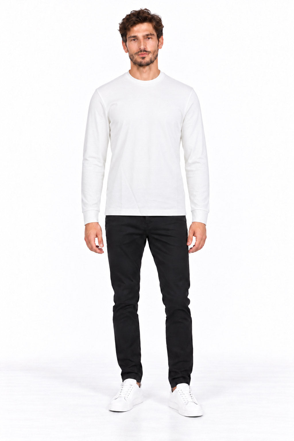 T-shirt manica lunga in cotone jersey RYAN NEW 