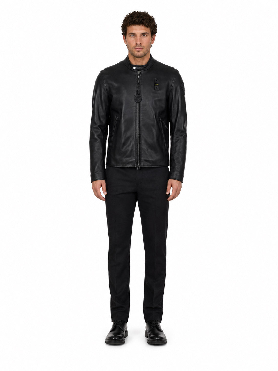 Giubbotto in pelle biker RIPLEY 