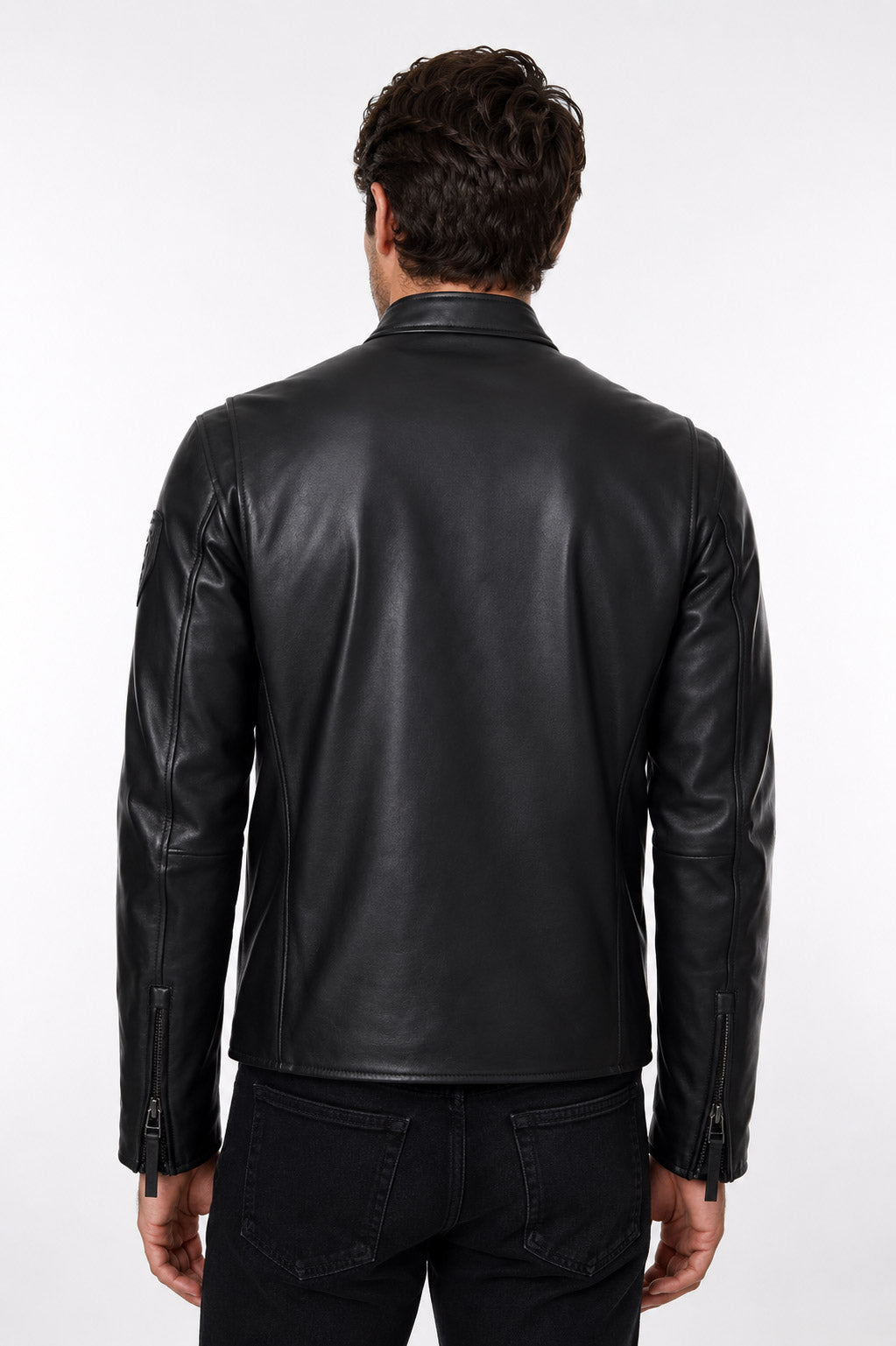 Giubbotto in pelle biker RIPLEY 