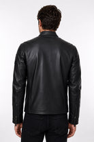 Giubbotto in pelle biker RIPLEY 