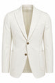 Giacca Blazer Uomo in Jersey Stretch con Bottoni in Metallo