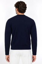 Maglia cardigan bottoni in misto lana 