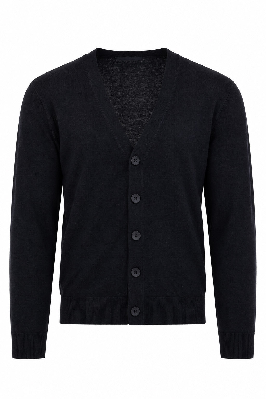 Maglia cardigan bottoni in misto lana 