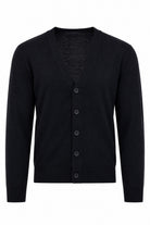 Maglia cardigan bottoni in misto lana 