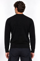 Maglia cardigan bottoni in misto lana 