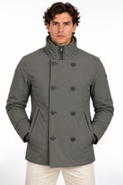 Giacca peacoat doppiopetto con pettorina interna Edmund 