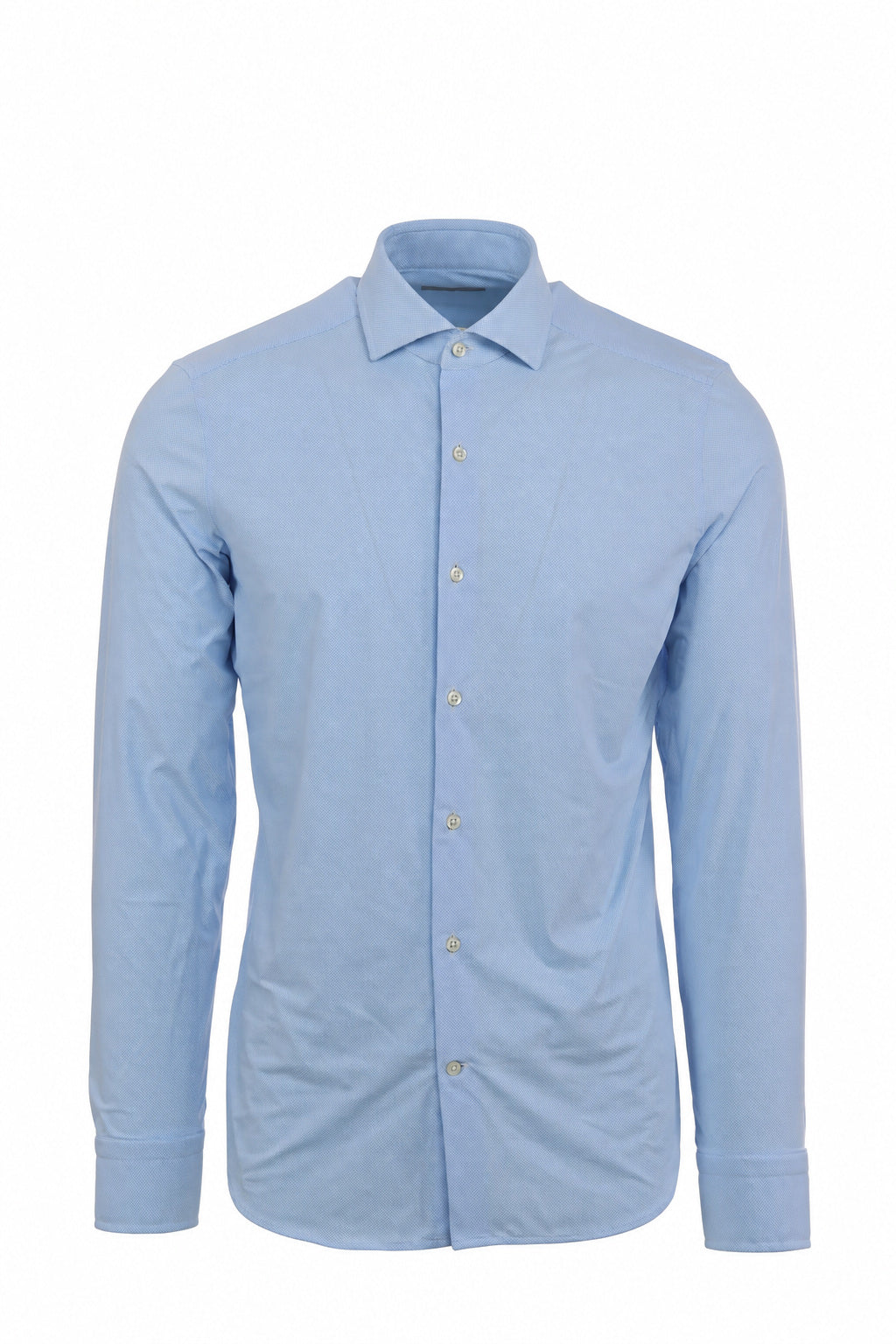 Camicia Uomo in Tessuto Tecnico Microfantasia 