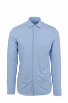 Camicia Uomo in Tessuto Tecnico Microfantasia 