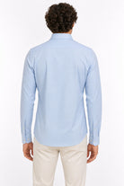 Camicia Uomo in Tessuto Tecnico Microfantasia 