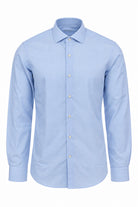 Camicia uomo  in cotone unito 