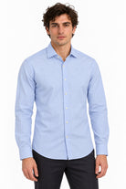 Camicia uomo  in cotone unito 